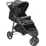 Carrinho Bebê Galzerano CROSS BLACK 3 Rodas