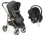 Carrinho Bebê Galzerano Olympus Black 1440 com Bebê Conforto Cocoon