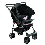 Carrinho Bebê Milano Reversível II Preto 0-15kg - Galzerano