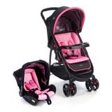 Carrinho Bebê Travel System e Bebê Conforto Rosa Nexus Cosco - Dorel