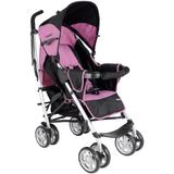 Carrinho Berço e de Passeio Cross - Rosa - Kiddo