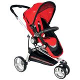 Carrinho Berço para Corrida Compass II - Vermelho - Kiddo