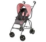Carrinho Capri até 15kg Grafite/Rosa - Galzerano