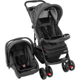 Carrinho Com Bebê Conforto Moove Preto Mescla - Cosco