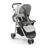 Carrinho de Bebê 3 Rodas Agile Reclínável - Cinza - Multikids - Multikids baby