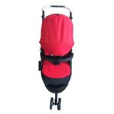 Carrinho De Bebê 3 Rodas Twist Vermelho - Dardara