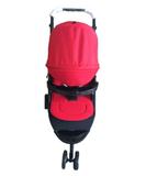Carrinho De Bebê 3 Rodas Twist Vermelho - Dardara