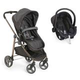 Carrinho De Bebê Bebê Conforto Galzerano Olympus Black