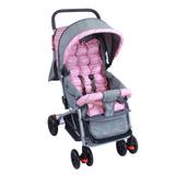 Carrinho de Bebê Berço e Passeio Sweet Rosa Baby Style