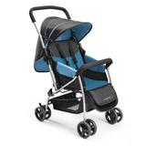 Carrinho de Bebê Berço Flip Azul Multikids Baby - BB503
