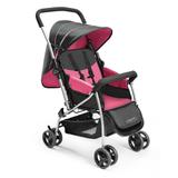 Carrinho de Bebê Berço Flip Multikids Baby - Rosa BB504