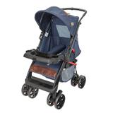 Carrinho de bebê Berço/Passeio Thor Plus Jeans Tutti Baby
