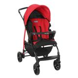 Carrinho de Bebê Burigotto Ecco 4 Posições - Vermelho