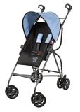 Carrinho De Bebe Capri Preto e Azul - Galzerano