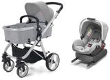 Carrinho de Bebe com Bebe Conforto e Base Fisher Price Hero Cinza