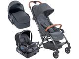 Carrinho de Bebê com Bebê Conforto e Moisés - Maxi-Cosi Travel System Laika Complete 0 a 15kg