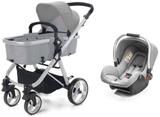 Carrinho de Bebe com Bebe Conforto Fisher Price Hero Cinza