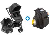 Carrinho de Bebê e Bebê Conforto Safety 1st - Mobi Reclinável + Bolsa de Bebê com Trocador