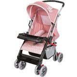 Carrinho de Bebê e Berço Thor Plus Rosa Coroa Tutti Baby