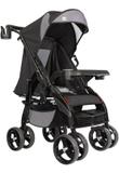 Carrinho de Bebê e Berço Upper Preto Tutti Baby