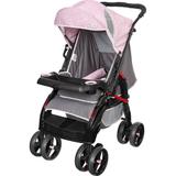 Carrinho de Bebê e Berço Upper Rosa Tutti Baby