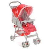 Carrinho de Bebê Fit Voyage Rosa Puppy