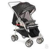carrinho de bebê galzerano maranello II carro berço-passeio preto