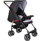 Carrinho de Bebê Galzerano Milano Reversível II - Preto/Preto