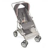 Carrinho de Bebê Galzerano Riviera Cinza/Rosa 1320GRR