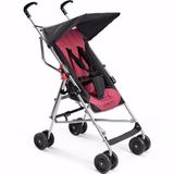 Carrinho De Bebê Guarda-chuva Pocket Rosa Multikids Bb501