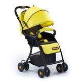 Carrinho de bebe kangalup easy! - amarelo