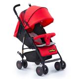 Carrinho de bebe kangalup go! - vermelho