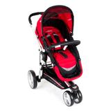 Carrinho de Bebê Kiddo Compass II Reversível - Vermelho - Lenox