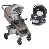 Carrinho de Bebe Kwik.One Moka + Cadeira para Auto KeyFit - Chicco