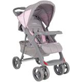 Carrinho de Bebê Lenox Kiddo Lisboa Cinza e Rosa