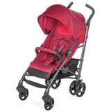 Carrinho De Bebê Lite Way 3 Basic Red Berry 5 posições até 15kg - Chicco
