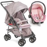 Carrinho de Bebê Maranello 1381GCZR + Bebê Conforto 8181ROBG - Galzerano