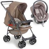Carrinho de Bebê Milano 1016GPA + Bebê Conforto Cocoon 8181CAPG - Galzerano