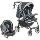 Carrinho De Bebê Módulo Com Bebê Conforto Zig Zag - Burigotto