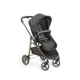 Carrinho de Bebê Moisés Olympus Black com Bebê Conforto + Base - Galzerano