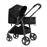Carrinho de Bebê Olympus com Bebê Conforto Galzerano Preto