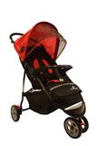 Carrinho de Bebê Passeio 3 Rodas Speed Color Baby Vermelho