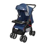 Carrinho De Bebê Passeio Berço Azul Uper Tutti Baby Até 15kg