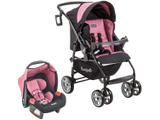 Carrinho de Bebê Passeio Burigotto Travel System - AT6 K Reclinável 4 Posições para Crianças até 15kg