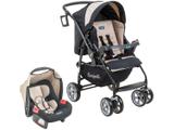 Carrinho de Bebê Passeio Burigotto Travel System - AT6 K Reclinável 4 Posiçõespara Crianças até 15kg