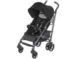 Carrinho de Bebê Passeio Chicco Lite Way - Stroller Jet Black Reclinável 5 Posições