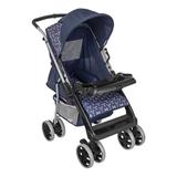 Carrinho De Bebê Recém Nascido Até 15 Kg Azul Tutti Baby
