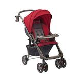 Carrinho De Bebe Rubi Premium Vermelho Matte Hercules