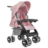 Carrinho De Bebê Thor Plus Rosa Coroa 4 Posições 03900.36 Tutti Baby