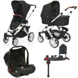 Carrinho de Bebê Travel System ABC Design Salsa 4 + Moisés Piano + Base